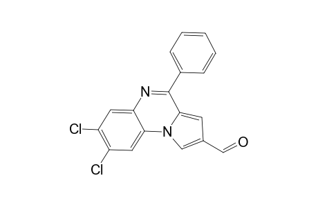 7, 8-Dichloro-4-phenylpyrrolo[1,2-a]quinoxaline-2-carbaldehyde