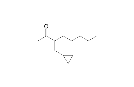 3-(cyclopropylmethyl)octan-2-one