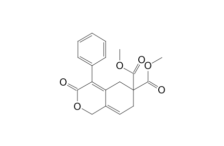 3-keto-4-phenyl-5,7-dihydro-1H-isochromene-6,6-dicarboxylic acid dimethyl ester