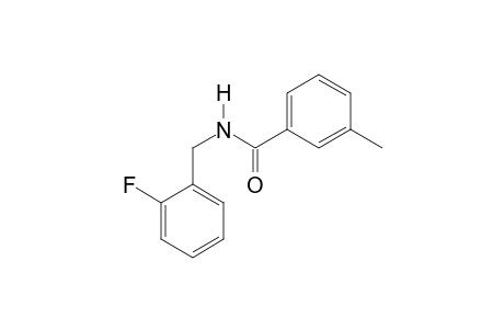 N-(2-Fluorobenzyl)-3-methylbenzamide
