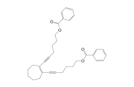 6,6'-(cycloheptene-1,2-diyl)bis(hex-5-yne-6,1-diyl) dibenzoate