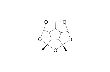 1,9-Dimethylpentaoxa[5]peristylane