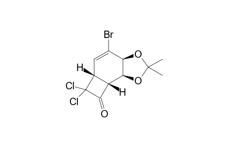 (2aS,4aS,7aS,7bR)-4-Bromo-2,2-dichloro-6,6-dimethyl-2a,4a,7a,7b-tetrahydro-2H-5,7-dioxa-cyclobuta[e]inden-1-one