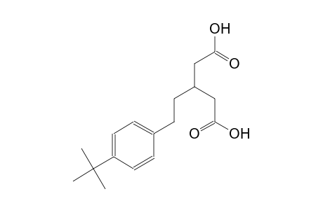 3-[2-(4-tert-butylphenyl)ethyl]pentanedioic acid