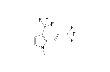 (E)-1-methyl-3-(trifluoromethyl)-2-(3,3,3-trifluoroprop-1-en-1-yl)-1H-pyrrole