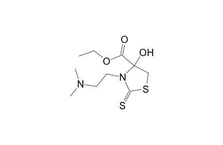Ethyl 3-[2-(dimethylamino)ethyl]-4-hydroxy-2-thioxothiazolidine-4-carboxylate