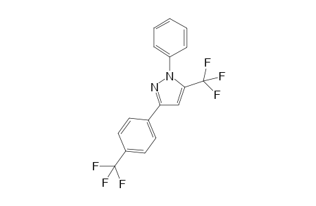 1-Phenyl-5-(trifluoromethyl)-3-(4-(trifluoromethyl)phenyl)-1H-pyrazole