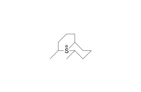2,10-cis-Dimtehyl-1-thionia-cis-decalin cation