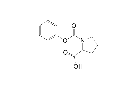 Pyrrolidine-2-carboxylic acid, 1-phenoxycarbonyl-