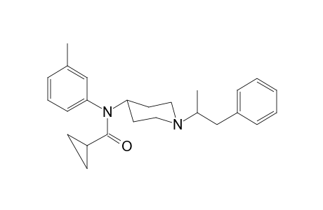 N-3-Methylphenyl-N-[1-(1-phenylpropan-2-yl)piperidin-4-yl]-cyclopropanecarboxamide