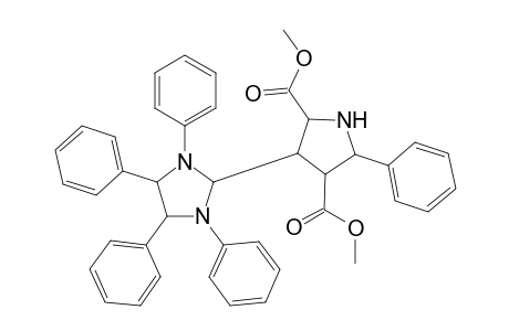 (4RS,5RS,2'SR,3'SR,4'SR,5'RS)-2-(2',4'-Bis(methoxycarbonyl)-5'-phenyl-3'-pyrrolidinyl)-1,3,4,5-tetraphenylimidazoline