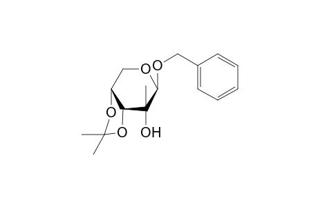 Benzyl - 3,4-O-(isopropylidene)-2-methyl-.beta.-D-pyranoside