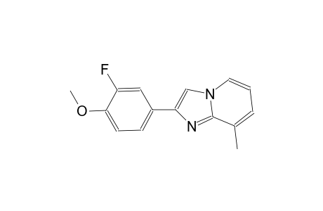2-fluoro-4-(8-methylimidazo[1,2-a]pyridin-2-yl)phenyl methyl ether