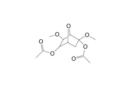 7-Oxabicyclo[2.2.1]heptane-2,5-diol, 2,6-dimethoxy-, diacetate, (2-endo,5-exo,6-endo)-(.+-.)-