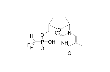 O-CIS-1-THYMYL-2,5-DIHYDROFUR-5-YLMETHYL(DIFLUOROMETHYL)PHOSPHONIC ACID