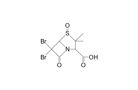 6,6-Dibromo-penicillin .alpha.-S-oxide