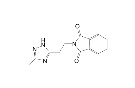 2-[2-(3-methyl-1H-1,2,4-triazol-5-yl)ethyl]-1H-isoindole-1,3(2H)-dione