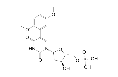 5-(2,5-Dimethoxyphenyl)-2'-deoxyuridine 5'-phosphate
