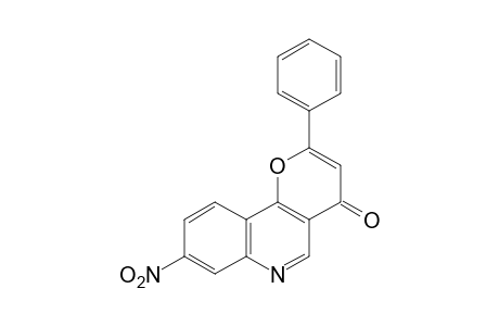 8-nitro-2-phenyl-4H-pyrano[3,2-c]quinolin-4-one