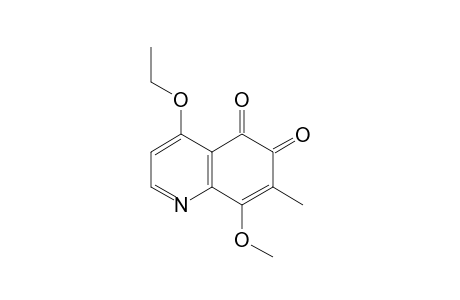 4-Ethoxy-8-methoxy-7-methyl-5,6-quinolinedione