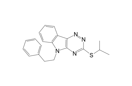 2-Isopropylsulfanyl-9-phenethyl-9H-1,3,4,9-tetraaza-fluorene
