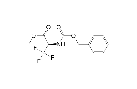 (2R)-2-(benzyloxycarbonylamino)-3,3,3-trifluoro-propionic acid methyl ester