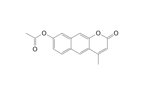 8-Acetyloxy-4-methylnaphtho[2,3-b]pyran-2-one