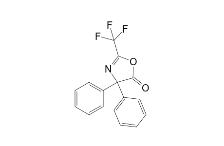 4,4-Diphenyl-5-oxo-2-trifluoromethyl-4,5-dihydrooxazole