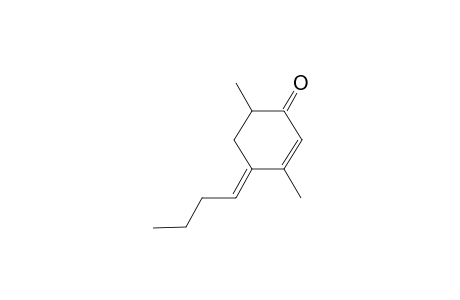 (E)-3,6-Dimethyl-4-butylidene-2-cyclohexen-1-one