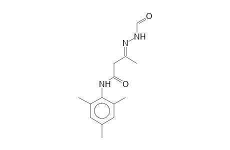 3-(Formylhydrazono)-2',4',6'-trimethylbutyranilide
