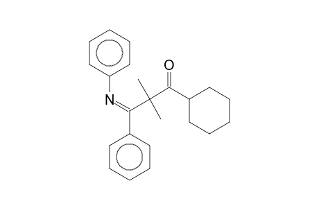 1-PROPANONE, 1-CYCLOHEXYL-2,2-DIMETHYL-3-PHENYL-3-(PHENYLIMINO)-