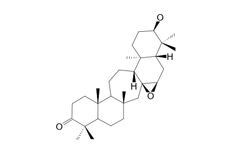 14.beta.,15.beta.-Epoxy-21.beta.-hydroxy-Serratan-3-one