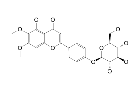 CIRSIMARITIN-4'-GLUCOSIDE
