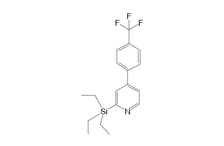 2-(triethylsilyl)-4-(4-(trifluoromethyl)phenyl)pyridine