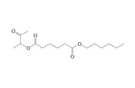 Adipic acid, hexyl 3-oxobut-2-yl ester