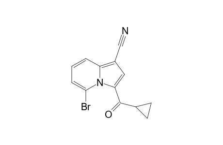 5-Bromo-3-cyclopropylcarbonyl-1-indolizinecarbonitrile