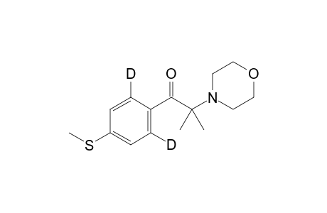 2-Methyl-1-(4-(methylthio)phenyl-2,6-d2)-2-morpholinopropan-1-one