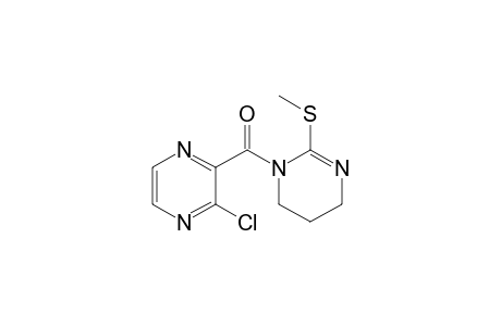(3-chloranylpyrazin-2-yl)-(2-methylsulfanyl-5,6-dihydro-4H-pyrimidin-1-yl)methanone