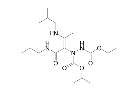 Diisopropyl 1-{(E)-2-(isobutylamino)-1-[(isobutylamino)carbonyl]-1-propenyl}-1,2-hydrazinedicarboxylate