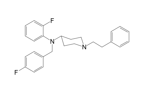 N-(4-Fluorobenzyl)-N-(2-fluorophenyl)-1-(2-phenylethyl)piperidin-4-amine