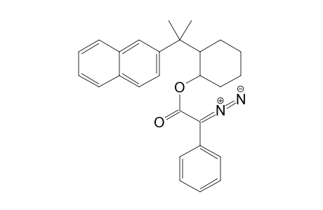 2-[1'-Methyl-1'-(2'-naphthyl)ethyl]cyclohexyl 2-diazo-2-phenylacetate