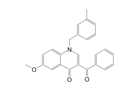 4(1H)-quinolinone, 3-benzoyl-6-methoxy-1-[(3-methylphenyl)methyl]-