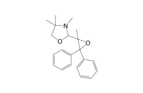 1,2-Epoxy-1,1-diphenyl-2-(3',4',4'-trimethyl-1',3'-oxazolidin-2'-yl)propane