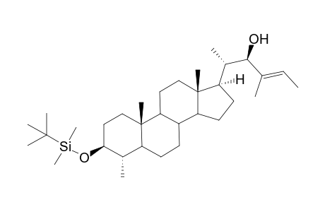 4a,23,24-trimethyl-3b-dime-t-bu-sio-chol-23(E)-ene-22(S)-ol