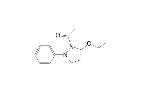 1-Phenyl-2-acetyl-3-ethoxy-pyrazolidine