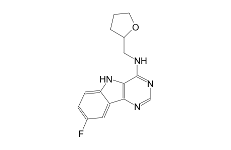 8-fluoro-N-(tetrahydro-2-furanylmethyl)-5H-pyrimido[5,4-b]indol-4-amine