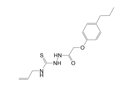 N-allyl-2-[(4-propylphenoxy)acetyl]hydrazinecarbothioamide