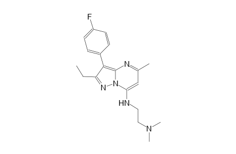 1,2-ethanediamine, N~1~-[2-ethyl-3-(4-fluorophenyl)-5-methylpyrazolo[1,5-a]pyrimidin-7-yl]-N~2~,N~2~-dimethyl-