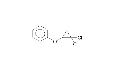 1-(ORTHO-METHYLPHENOXY)-2,2-DICHLOROCYCLOPROPANE