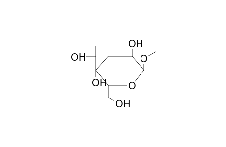 METHYL 3-DEOXY-4C-(L-GLYCERO-1-HYDROXYETHYL)-ALPHA-D-GLUCOPYRANOSIDE